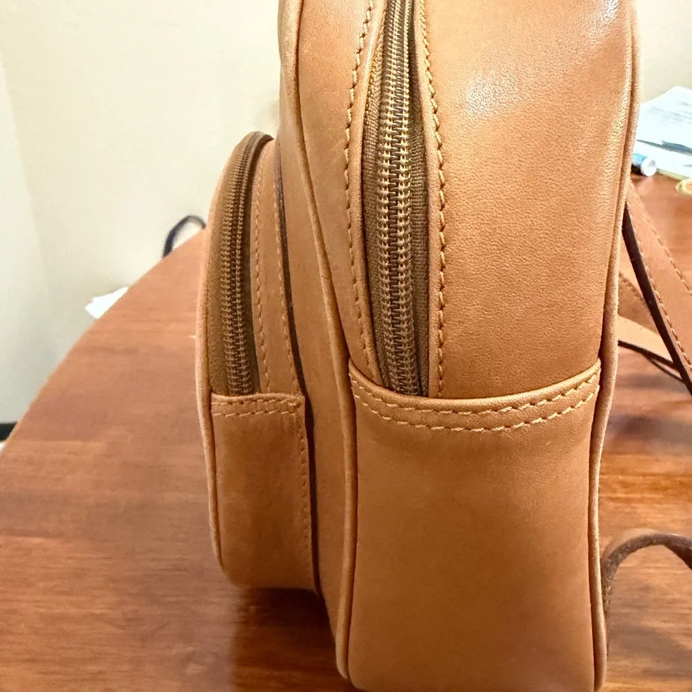 Brown Leather Crossbody Bag